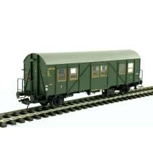 Lenz 41140-04 - Behelfspersonenwagen MCi 43, DB, Ep.3a, RAL6007