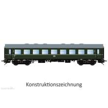 Lenz 41180-01 - Reko-Wagen B4mgl, 2.Kl, DR, Ep.3, Betr.-Nr.260-247