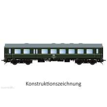 Lenz 41181-01 - Reko-Wagen BDghwse, 2.Kl, DR, Ep.3/4, Nr. 15001-3