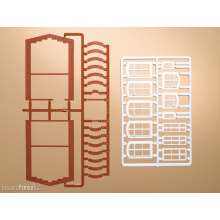 Auhagen 41615 - Fensterbögen und Fenster