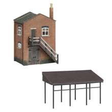 Bachmann 42-0088 - Industrial Store and Canopy