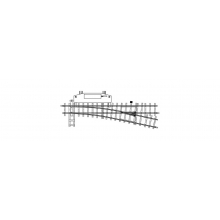 Bemo 4206000 - 12° elektr. Weiche rechts, 162,3mm, R 515