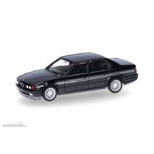 Herpa 421133 - BMW Alpina B11 3,5, schwarz, Dekor silber