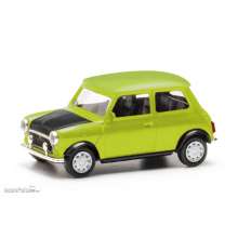 Herpa 421140 - Mini Mayfair Rechtslenker mit 2 Zusatzscheinwerfern und zweiteiligem Grill, hellgrün