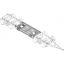 Weinert 4368 - Zwischengestell für Culemeyer-Straßenroller