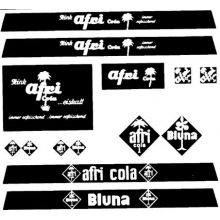 Weinert 4380 - Afri-Cola/BlunaBeschriftungssatz