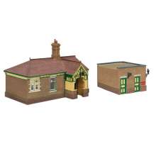 Bachmann 44-090G - Bluebell Waiting Room and Toilet Green and Cream