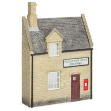 Bachmann 44-296 - Low Relief Honey Stone Post Office and Shop