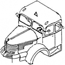 Weinert 4421 - Führerhauskabine Krupp Titan