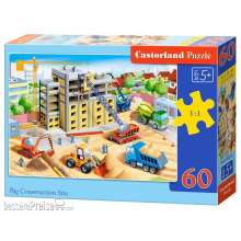 Castorland B-066223 - Big Construction Site , Puzzle 60 Teile