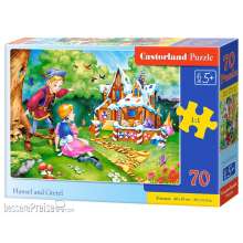 Castorland B-070145 - Hansel & Gretel Puzzle 70 Teile