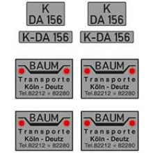 Weinert 4448 - Baum Beschriftungssatz