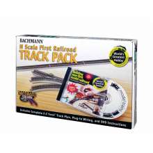 Bachmann 44896 - Worlds Greatest Hobby® First Railroad Track Pack (N Scale)