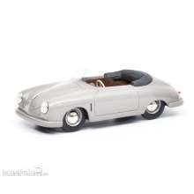 Schuco 450913100 - Porsche 356 Gmünd silber 1:43