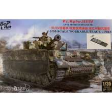 Border Model BP-001 - 1:35 Workable Track Links for Pz.Kpfw.III/IV Late(40cm)