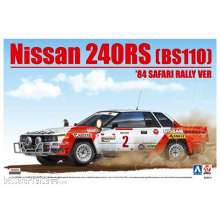 NUNU-BEEMAX B24014 - Nissan 240RS (BS110) 84 Safari Rally VER in 1:24