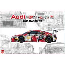 NUNU-BEEMAX PN24028 - Audi Hong Kong R8 2015 MACAU GT in 1:24