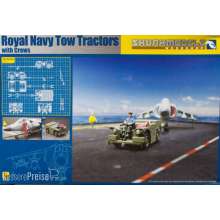 SKUNKMODEL Workshop SW-48017 - Royal Navy Tow Tractors with Crews in 1:48