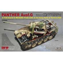 Rye Field Model RM-5019 - Panther Ausf.G with full interior & cut away parts in 1:35