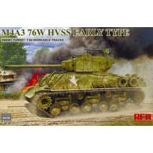 Rye Field Model 5058 - M4A3 76W HVSS Early type D82081 turret T-66 track