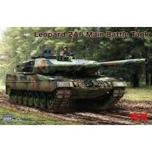 Rye Field Model 5065 - Leopard 2A6 Main Battle Tank with workabletrack links (without interior)