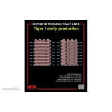 Rye Field Model 2029 - 3D printed Workable track links for Tiger I early