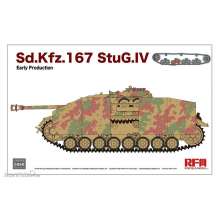 Rye Field Model 5060 - Sd.Kfz.167 StuG.IV Early Production w/workable track links, without interior