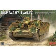 Rye Field Model 5061 - Sd.Kfz.167 StuG.IV Early Production w/full interior & workable track links