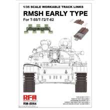 Rye Field Model 5064 - 1/35 Scale Workable Track Links RMSH Early Type For T-55/72/62