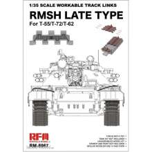 Rye Field Model 5067 - 1/35 Scale Workable Track Links RMSH Late Type For T-55/72/62