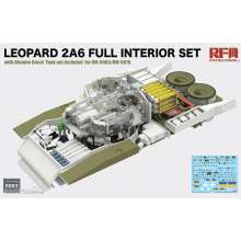 Rye Field Model 5093 - Leopard 2A6 Full Interior Set with Ukraine Decal for RFM-5065/76 (Tank Not included)