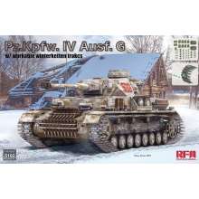 Rye Field Model 5102 - Pz.Kpfw. IV Ausf. G w/Workable Winterketten Tracks