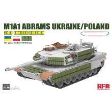 Rye Field Model 5106 - M1A1 Abrams Ukraine / Poland 2 in 1 Limited Edition