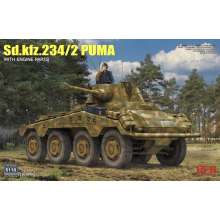 Rye Field Model 5110 - Sd.kfz 234/2 Puma w/ Engine Parts