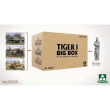 Takom TAK2200W - 1:35 Tiger I Big Box Mid+Late+Mid/Otto Carius + 1/16 Otto Carius (Limited edition)