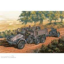 Dragon 500777377 - 1:72 WWII Dt.Tra.-LKW Krupp Protze m.PaK