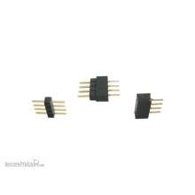 Schönwitz 50242 - Micro Stiftleiste Steckverbinder RM 1.0 4 polig Stecker + Buchse