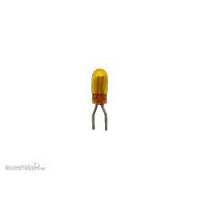 Schönwitz 50266 - Allglas T1 Glühlampe 3mm gelb Steckbirne 2 Pin