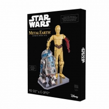 Metal Earth 502667 - Metal Earth: R2-D2 & C-3PO (Doppelpack-Box)