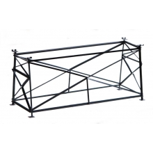 Hack Brücken 50300 - Pfeiler für amerik. Trestle Bridges, 200mm lang, 89mm hoch - Typ TP89-20