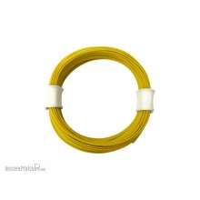 Schönwitz 50333 - 10 Meter Ring Miniaturkabel Litze hochflexibel LIFY 0,04mm² gelb