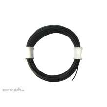 Schönwitz 50337 - 10 Meter Ring Miniaturkabel Litze hochflexibel LIFY 0,04mm² schwarz