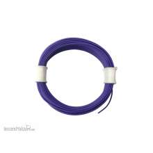 Schönwitz 50341 - 10 Meter Ring Miniaturkabel Litze hochflexibel LIFY 0,04mm² lila / violett