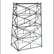 Hack Brücken 50450 - Pfeiler für amerik. Trestle Bridges, 200mm lang, 329mm hoch - Typ TP329-20