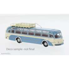 Brekina 50506 - Mercedes O 6600 H Reise hellblau Brekina 1:87