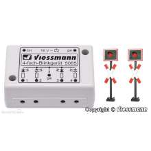 Viessmann 5060 - H0 Andreaskreuze mit Blinkelektronik, 2 Stück
