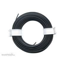 Schönwitz 50952 - 10 Meter Ring Miniaturkabel Litze flexibel LIY 0,14mm² schwarz