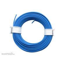 Schönwitz 50954 - 10 Meter Ring Miniaturkabel Litze flexibel LIY 0,14mm² blau