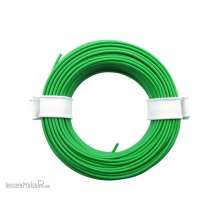 Schönwitz 50958 - 10 Meter Ring Miniaturkabel Litze flexibel LIY 0,14mm² grün