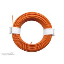 Schönwitz 50959 - 10 Meter Ring Miniaturkabel Litze flexibel LIY 0,14mm² orange